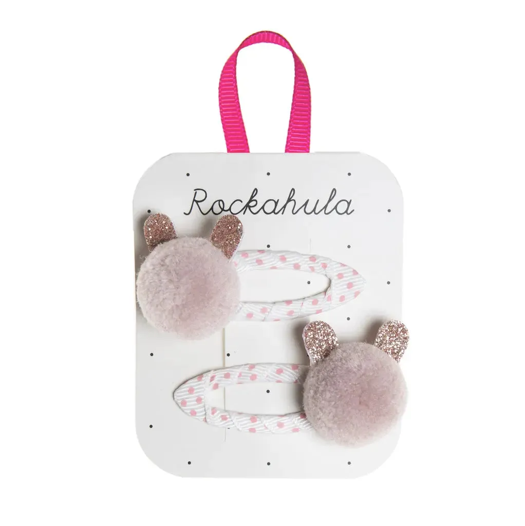 BUNNY POM POM CLIPS