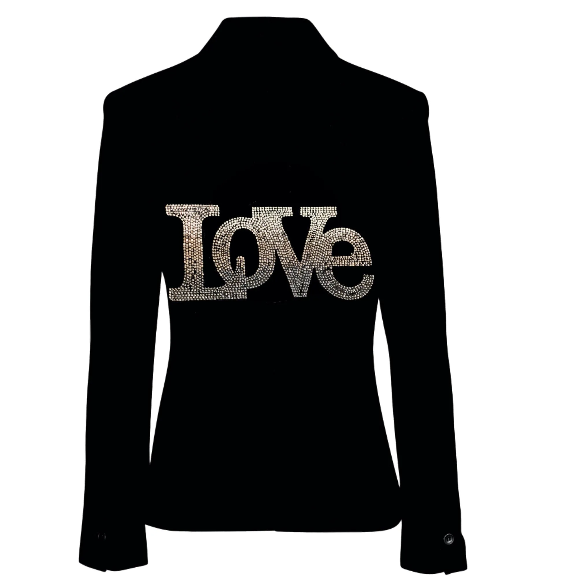 Crystals Ombre Love Blazer