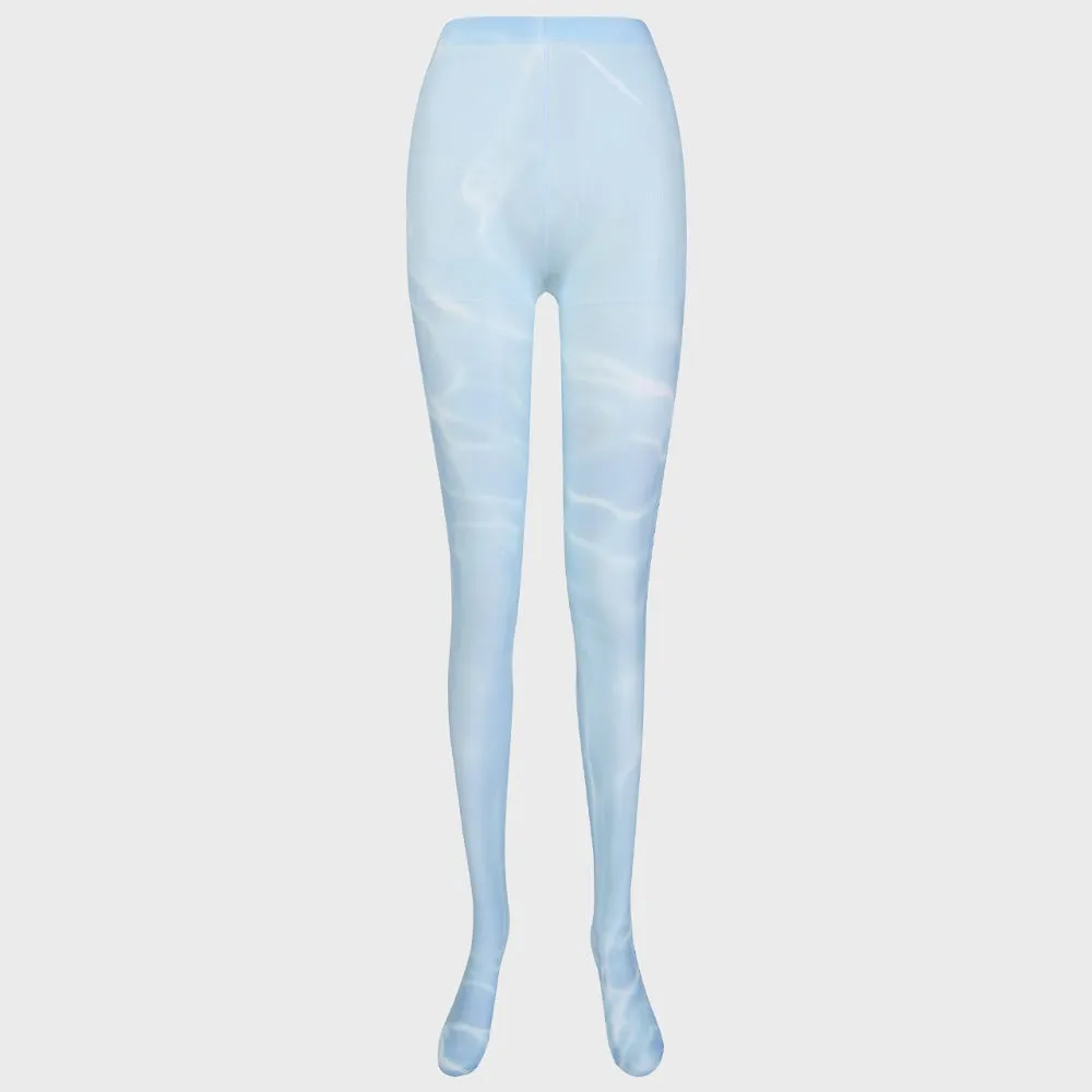[EIREVE] Seasonless GRAPHIC TIGHTS (GENTLE WAVES)
