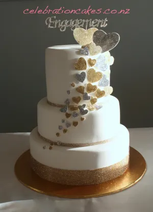 Glittery Hearts