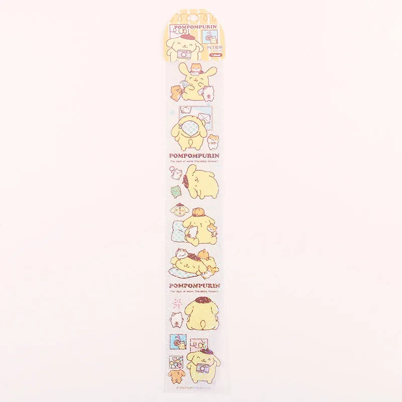 Kawaii Sanrio Glittery Tape Sticker