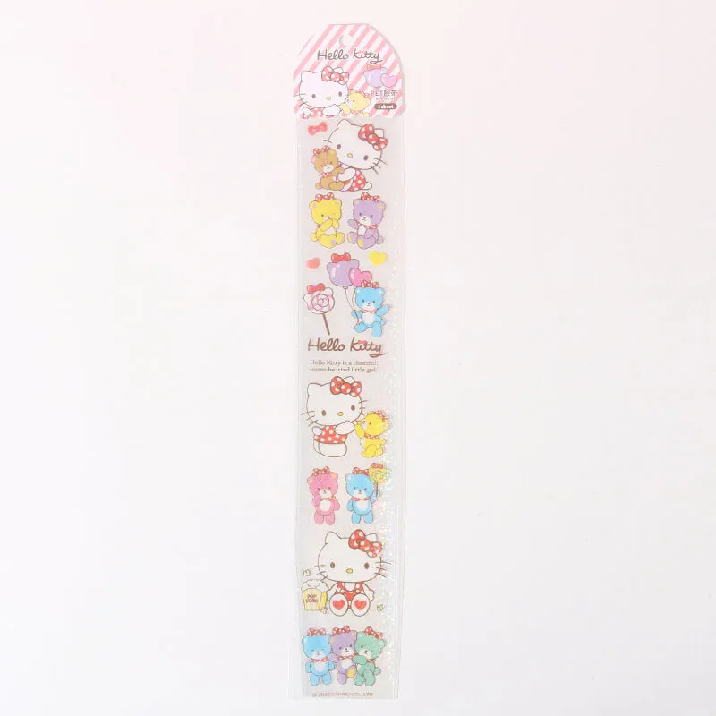 Kawaii Sanrio Glittery Tape Sticker