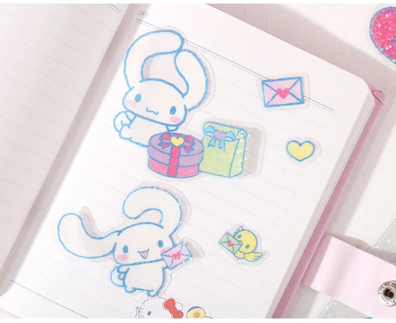 Kawaii Sanrio Glittery Tape Sticker