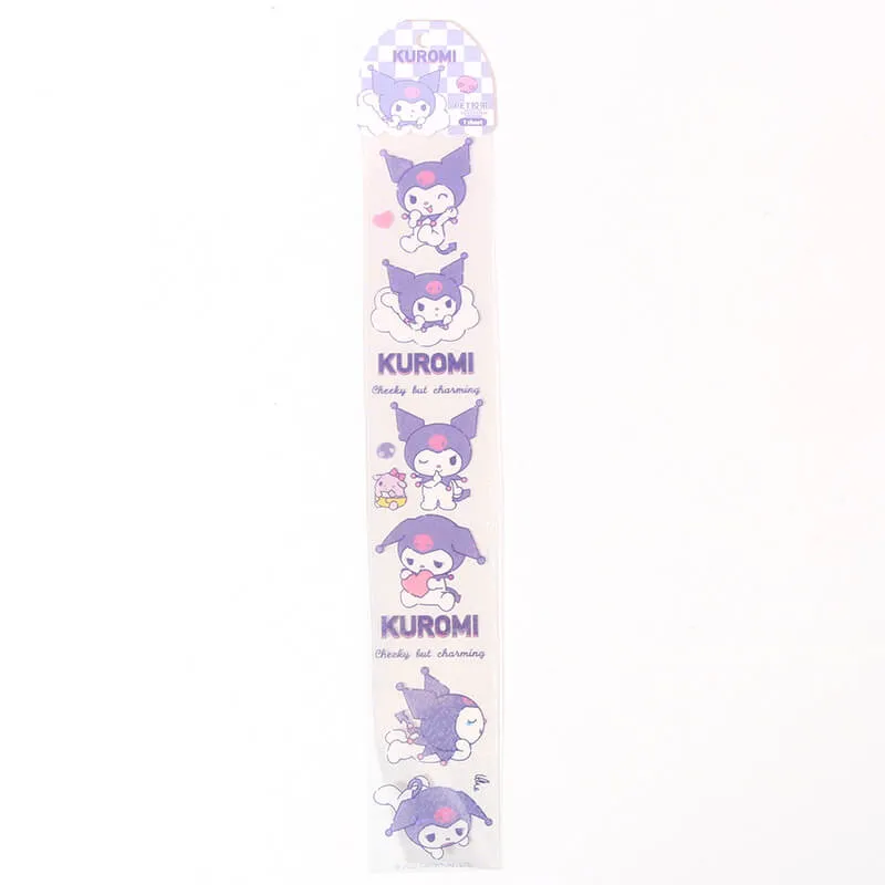 Kawaii Sanrio Glittery Tape Sticker
