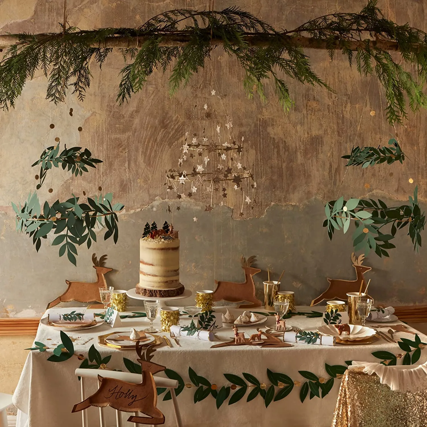 Meri Meri Chandelier Festive Foliage - Clearance