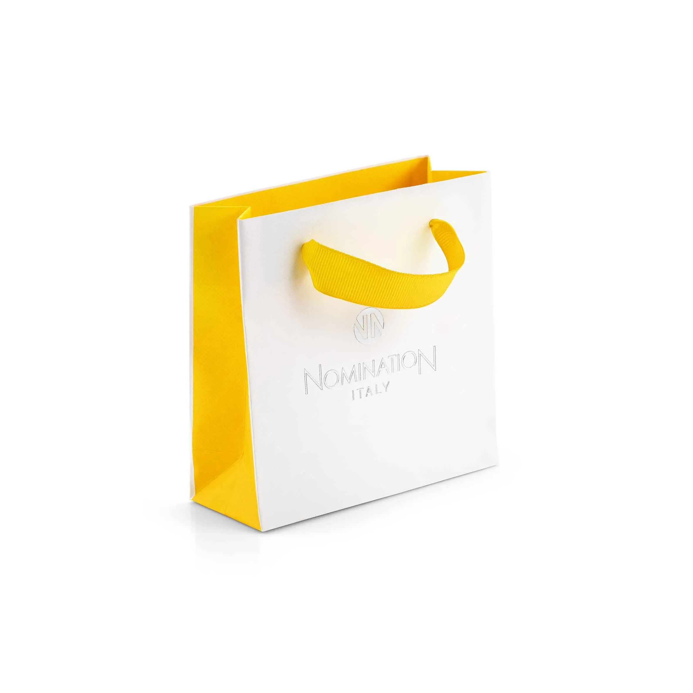 NOMINATION Link Gold and Enamel Glittery Gold Bow