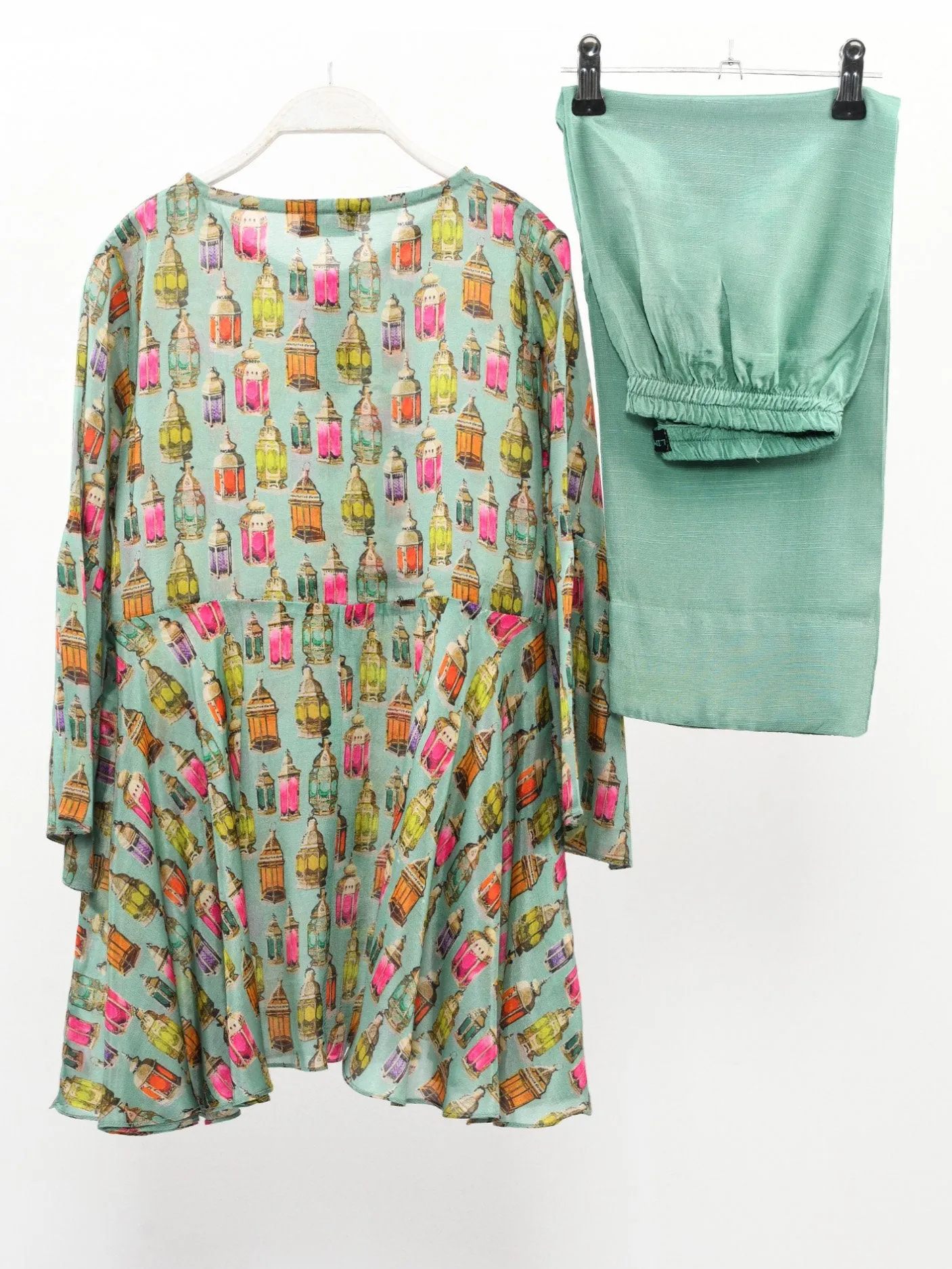 Printed Silk Dress
