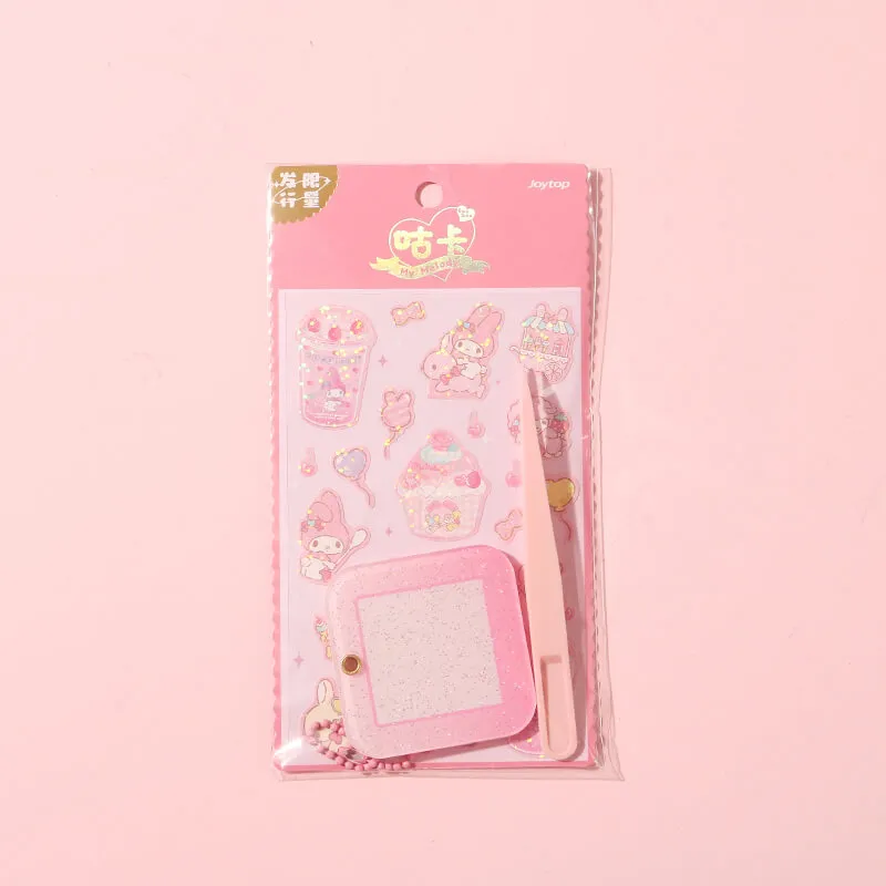 Sanrio Glittery Sticker Deco Set