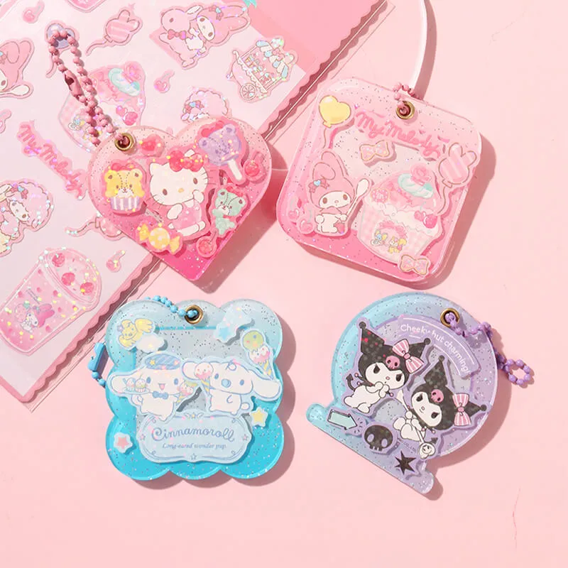 Sanrio Glittery Sticker Deco Set