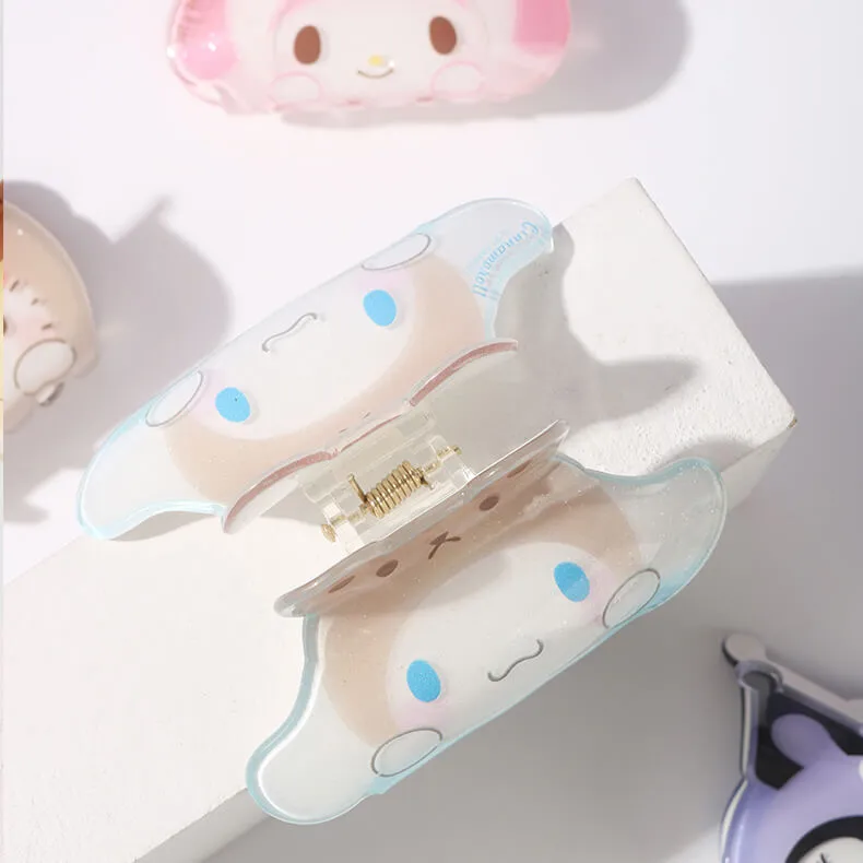 Sanrio Otomodachi Kigurumi Glittery Hair Claw Clip