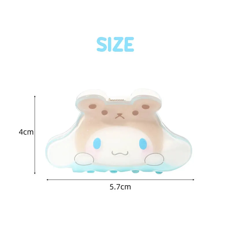 Sanrio Otomodachi Kigurumi Glittery Hair Claw Clip
