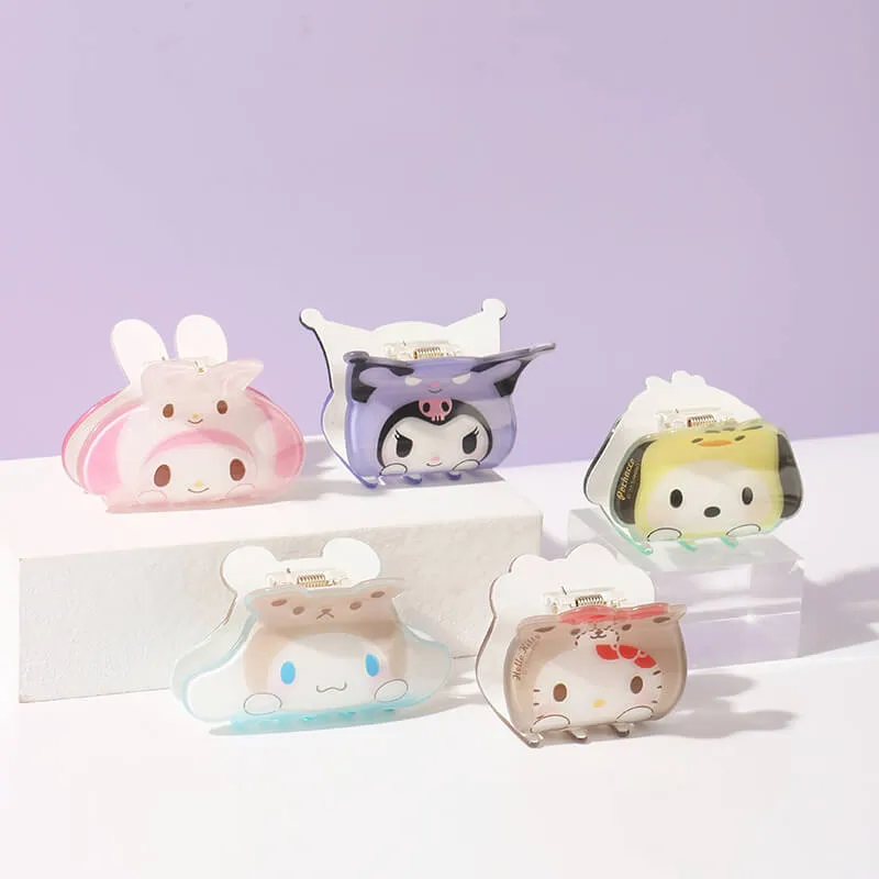 Sanrio Otomodachi Kigurumi Glittery Hair Claw Clip